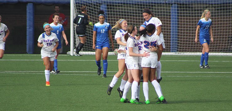 Women's soccer shares Big East title