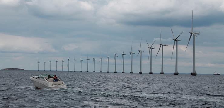 Offshore wind farms and the future of renewable energy