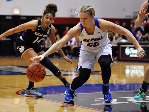 No. 22 DePaul women's basketball rolls Tennesee Martin 100-68