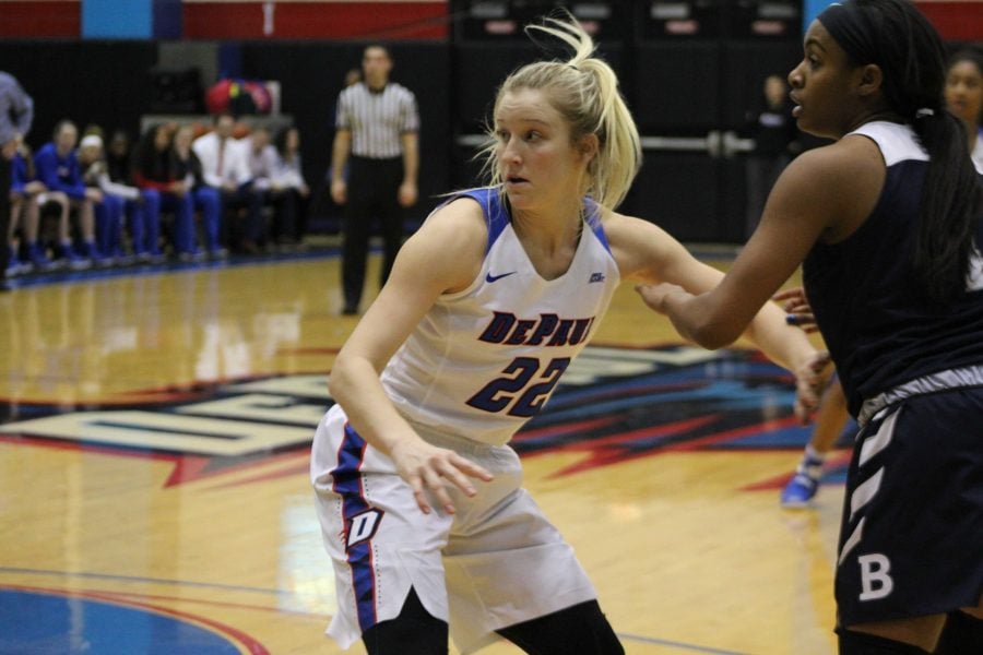 No. 21/20 DePaul womens basketball rolls to 100-69 victory over Butler