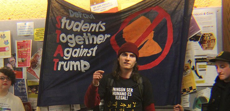 Students Together Against Trump continue organized opposition