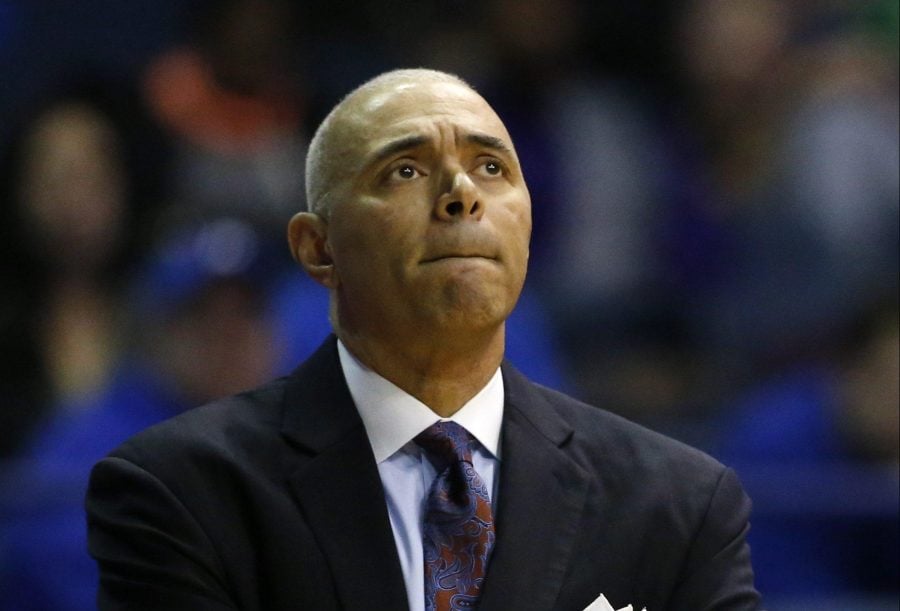 DePaul head coach Dave Leitao enters his fourth season in his second stint with the program looking to provide DePaul's first winning season since the 2006-07 season. (AP Photo/Nam Y. Huh)