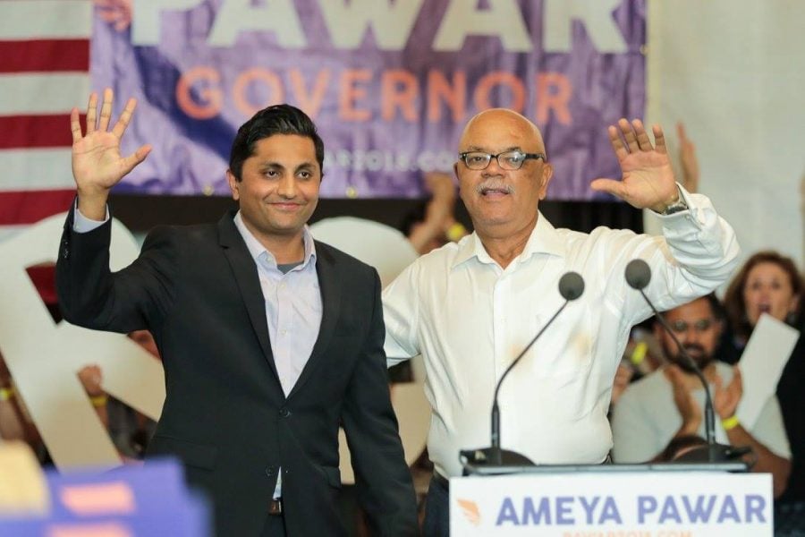 On Tuesday, Alderman Ameya Pawar announced Cairo Mayor Tyrone Coleman as his running mate for Illinois gubernatorial election. (Photo courtesy of Facebook)