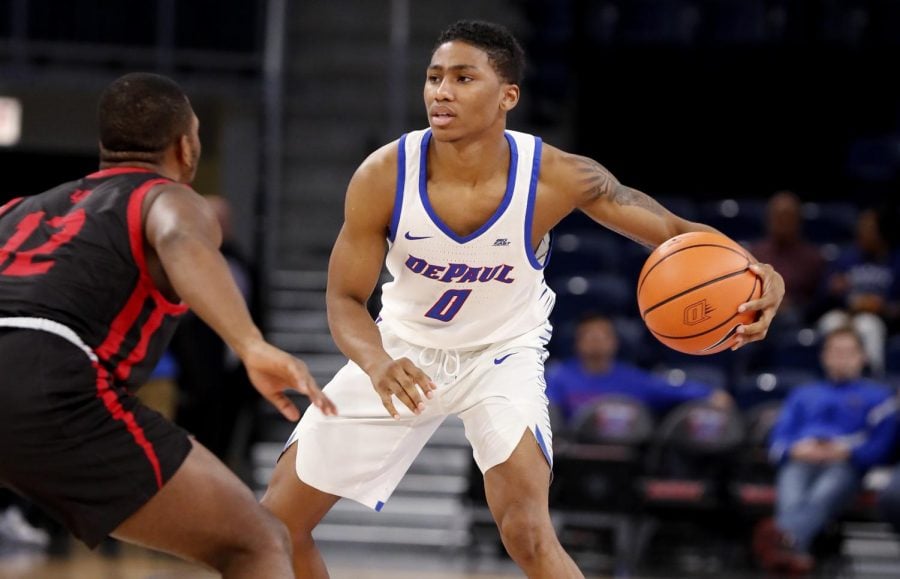 Justin Roberts dropped 16 points visiting Xavier Saturday in his best performance since he broke out with 19 points against Illinois on Nov. 17.
(Photo Courtesy of DePaul Athletics) 