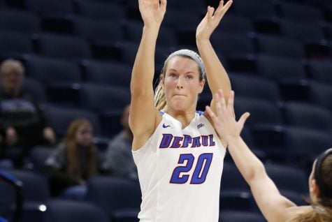 Kelly Campbell had a career-high 20 points Monday night.
(Photo Courtesy of DePaul Athletics)