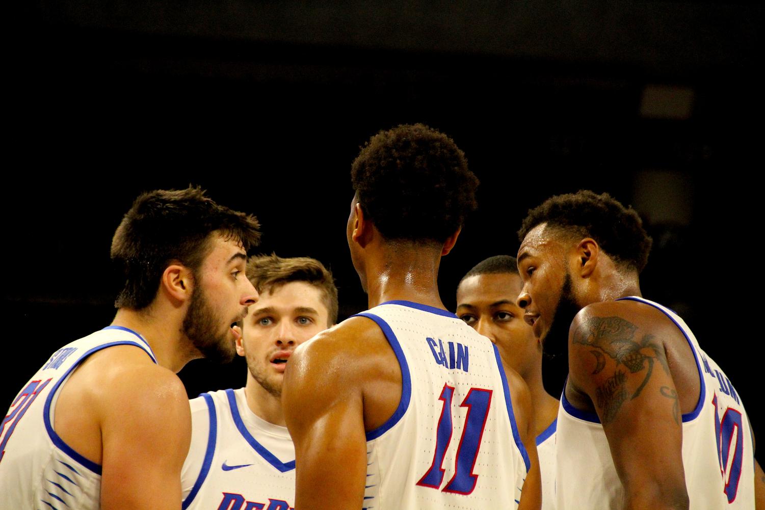 The Blue Demons are still searching for their second win of league play.
(Richard Bodee / The DePaulia)