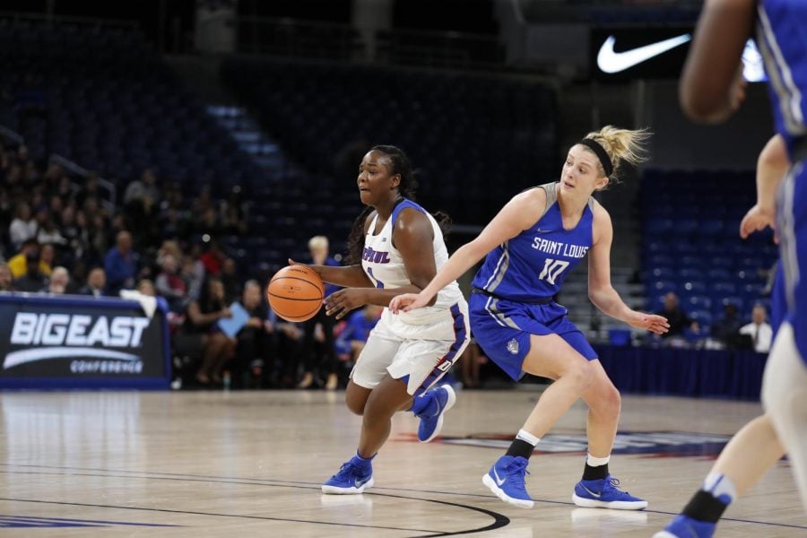 Ashton Millender is averaging 14 points per game this season.
(Photo Courtesy of DePaul Athletics)