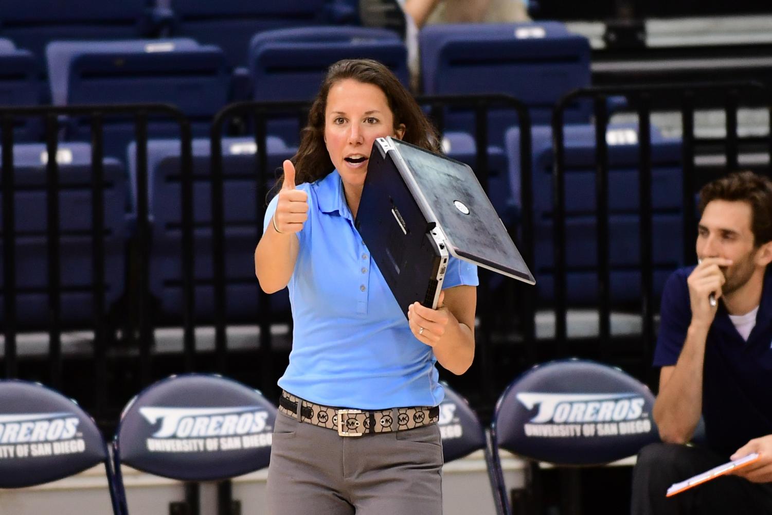 Marie Zidek takes over a stagnant DePaul volleyball team looking for new life. (Photo courtesy of DePaul Athletics)