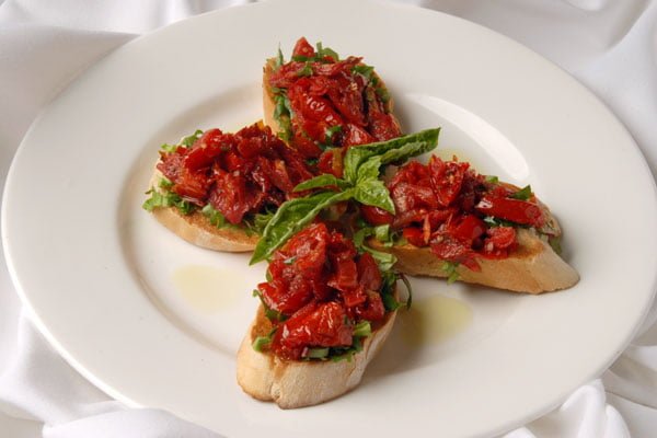 Roasted tomato bruschetta, an appetizer included in the Restaurant Week deal. (Courtesy  Saporitrattoria.net) 