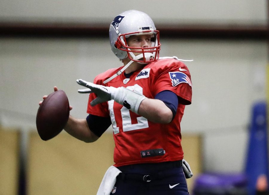Tom Brady is looking for his sixth Super Bowl, and second against the Philadelphia Eagles. (Mark Humphrey | AP)
