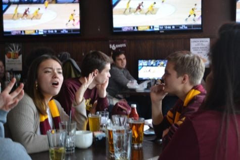 Loyola fans storm DePaul’s campus, local bars