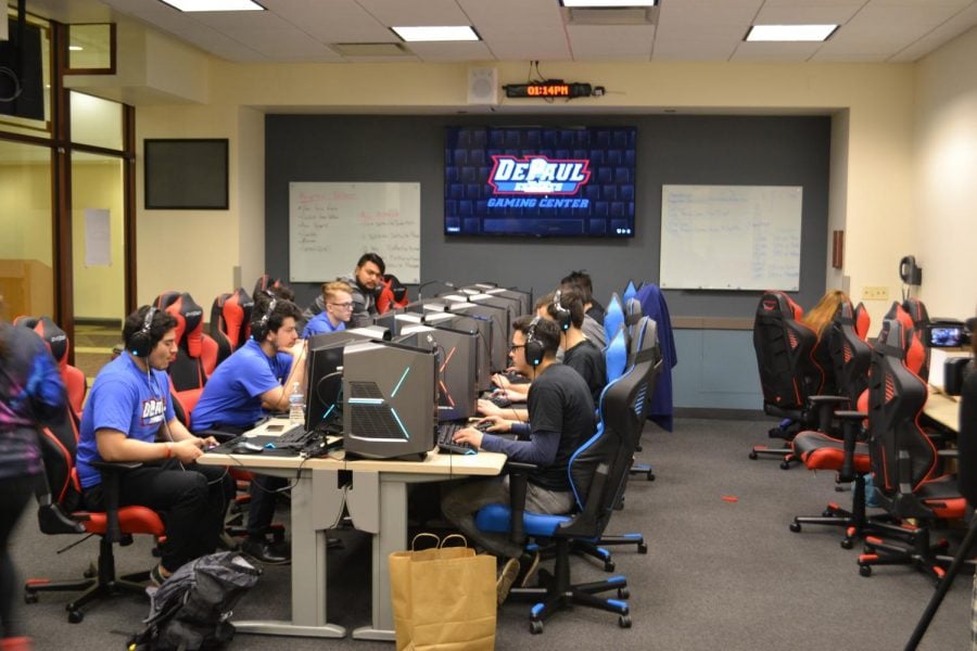 DePaul will unveil its new gaming center on Monday at 2 p.m to the DePaul community.
(Andrew Hattersley | The DePaulia)