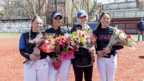 Blue Demons take 9-3 win on senior day