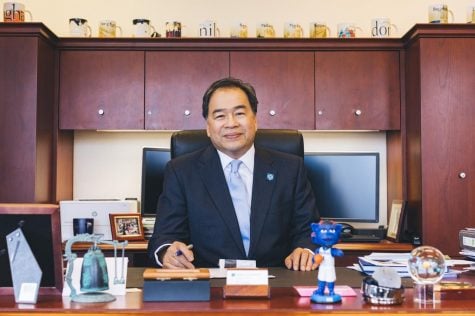 Forward thinker: President Esteban talks enrollment, endowment and hope for athletics