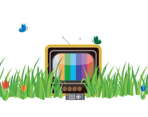 Television in bloom