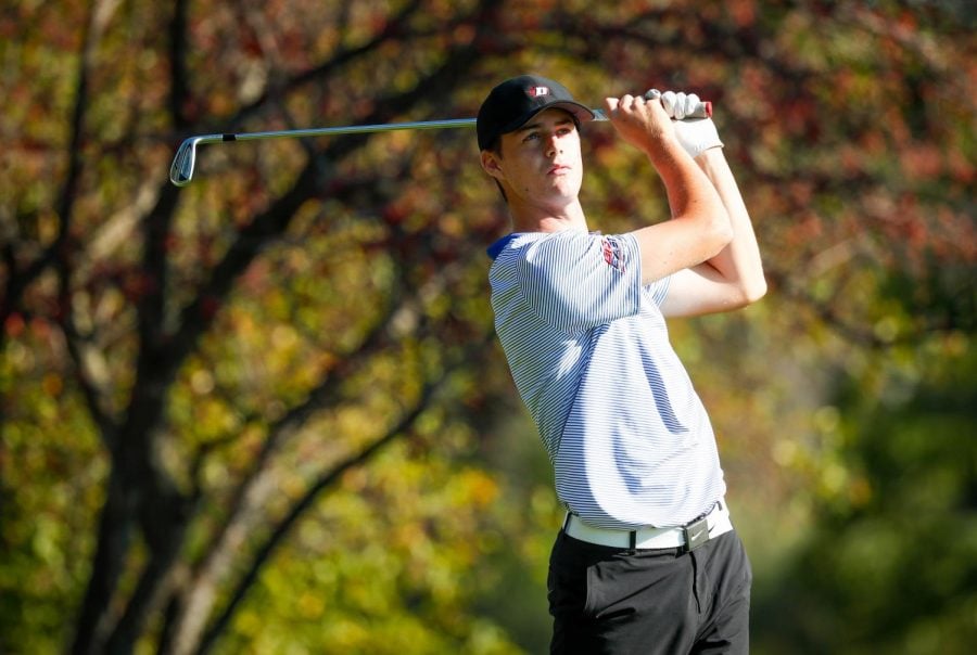 Freshman+Joey+McCarthy+said+hes+learned+a+lot+over+the+course+of+his+freshman+year+at+DePaul.+He+finish+T-8+at+Callawassie.+