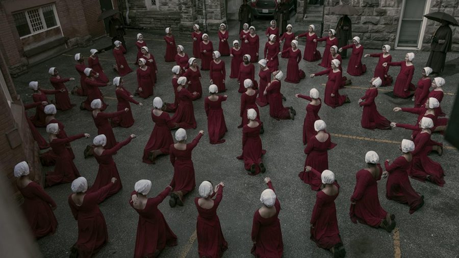 The+second+season+of+The+Handmaids+Tale+premiered+on+Hulu+on+April+25.+The+critically+acclaimed+show+is+based+on+a+famous+dystopian+novel+by+Margaret+Atwood.%0A%28Image+courtesy+of+IMBD%29