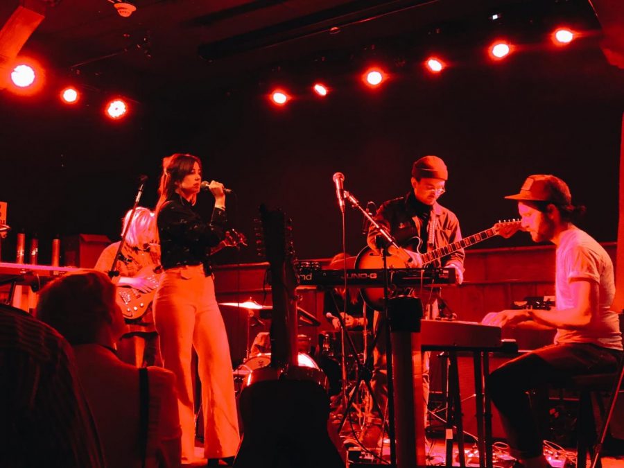 Jess Williamson opened the show for alternative trio Loma at Schubas Tavern on Friday, May 11. 