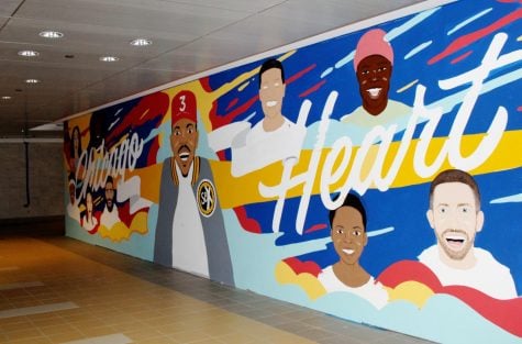 Chicago has my heart: College artists help create new pedway mural