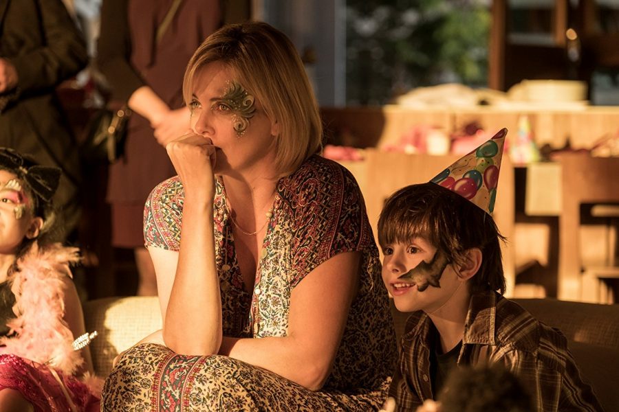 Charlize+Theron+stars+as+an+overwhelmed+mother+in+the+film+Tully.%0A%28Photo+courtesy+of+IMBD%29%0A