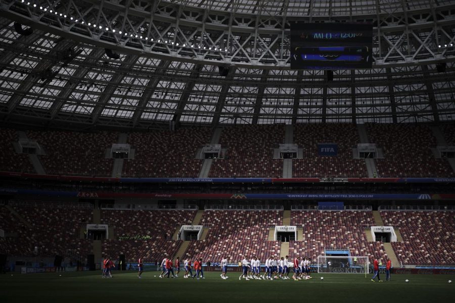 Russia and Saudi Arabia kick off the World Cup Thursday June 14. 
Felipe Dana | AP