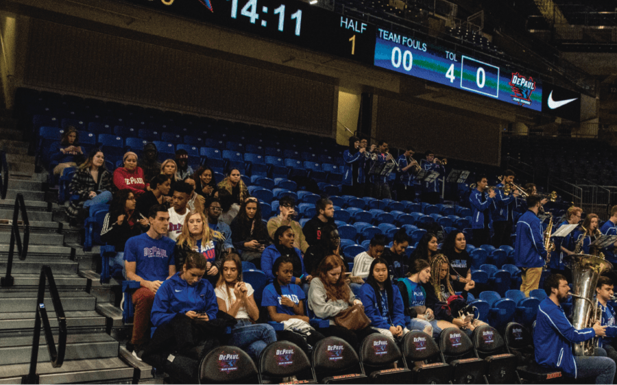 The onus is on DePaul to attract fans