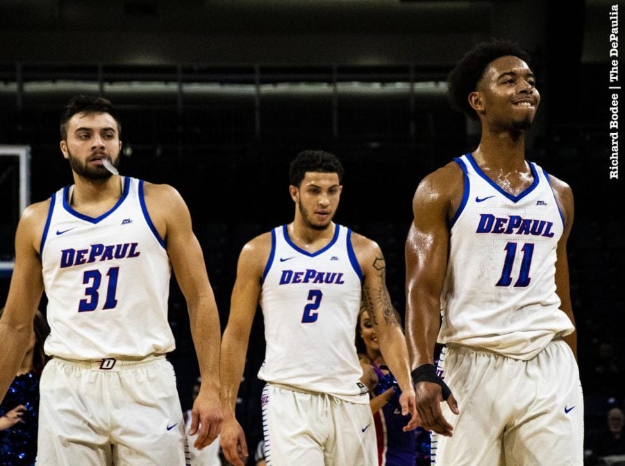 DePaul plays Central Michigan in the first round of the CBI on Wednesday evening. Richard Bodee I The DePaulia 