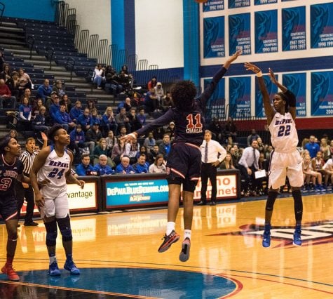 DePaul splits weekend homestand