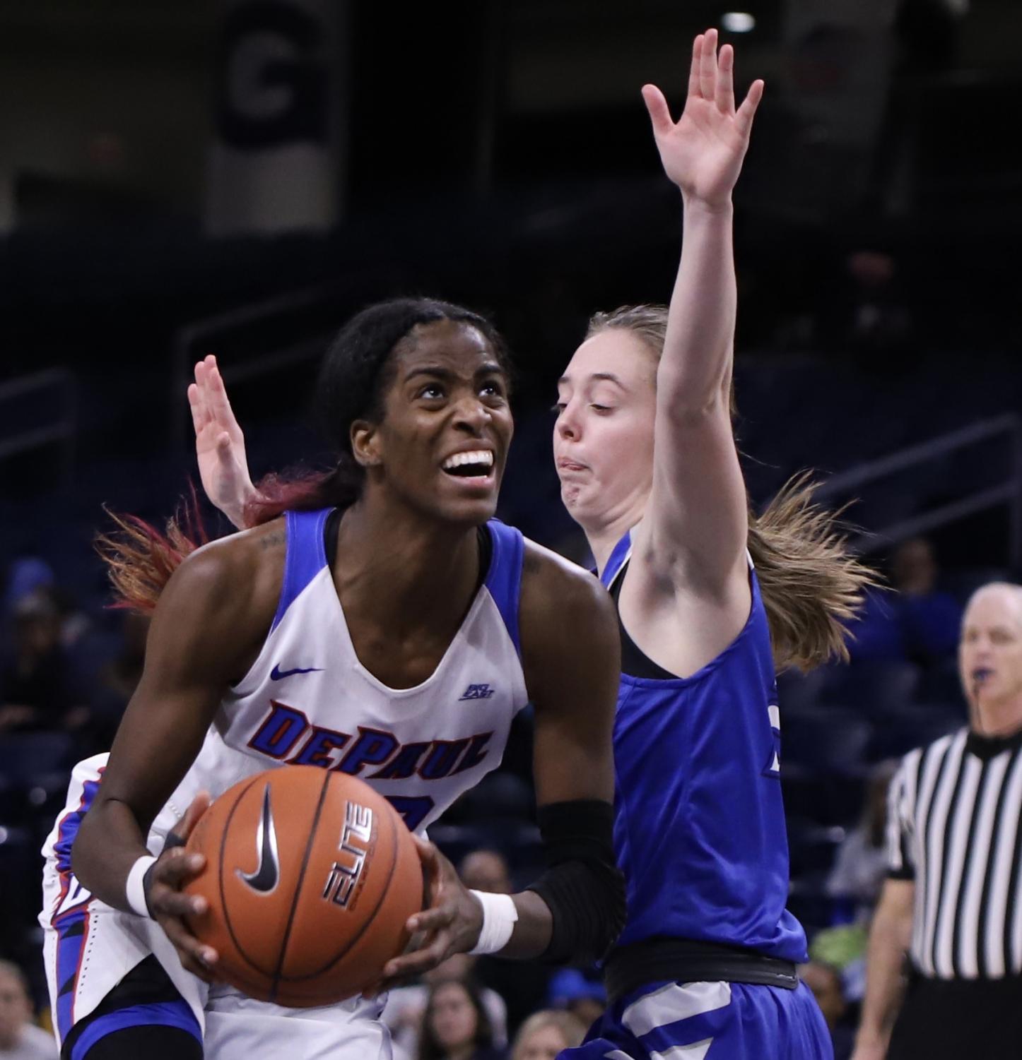 Photo gallery: Blue Demons semifinal win sets up championship game rematch with Marquette