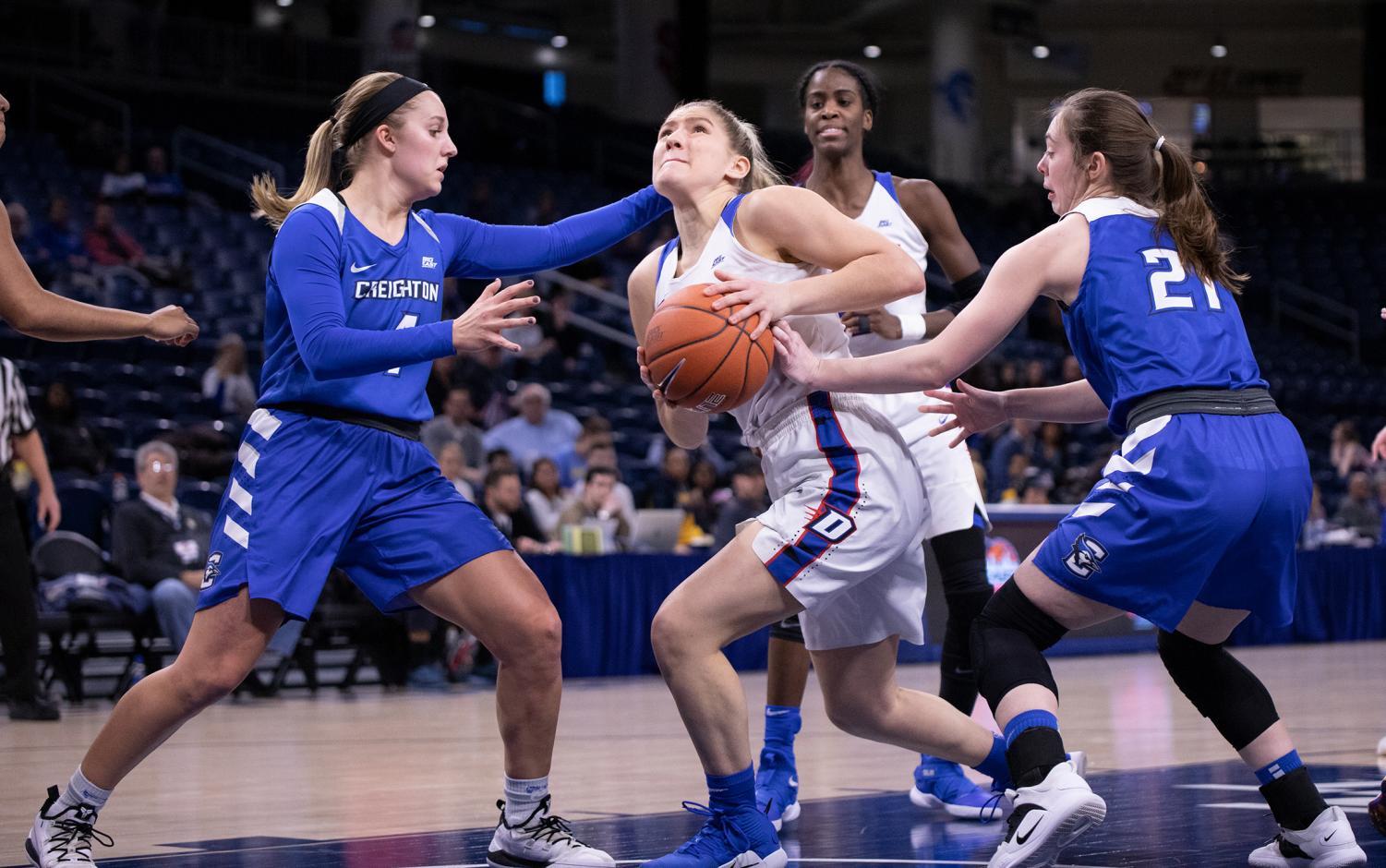 Photo gallery: Blue Demons semifinal win sets up championship game rematch with Marquette