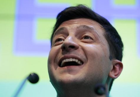 Comedian headed for landslide victory in Ukraine election