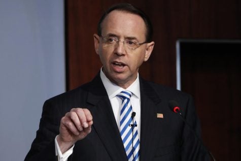 Deputy attorney general submits letter of resignation to Trump