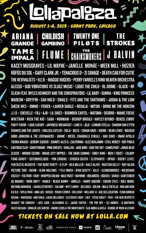 Lollapalooza lineup leaves much to be desired