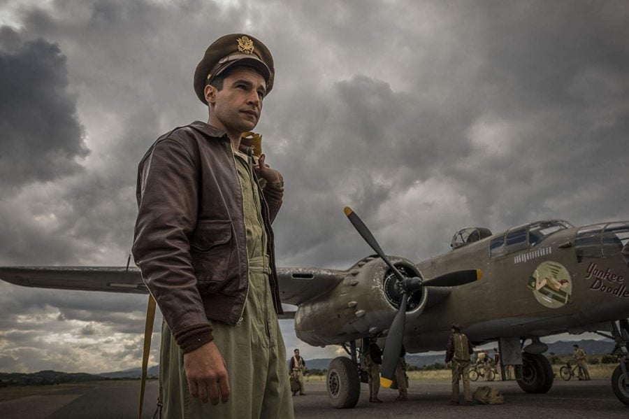 Christopher Abbott, best known for his role as Charlie in HBOs Girls, leads the show as Yossarian, a bombardier in the U.S. Air Force during World War II.