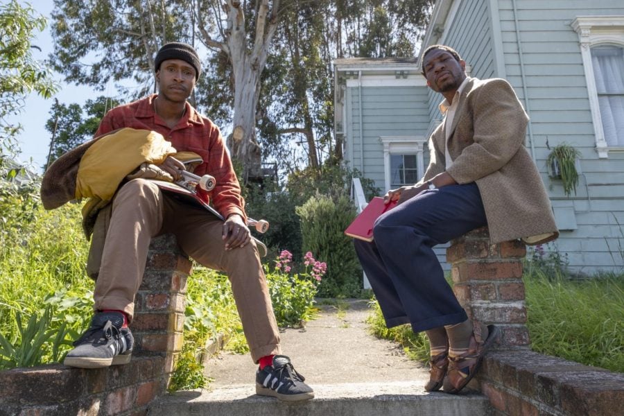 Jimmie Fails and Jonathan Majors in The Last Black Man in San Francisco.
