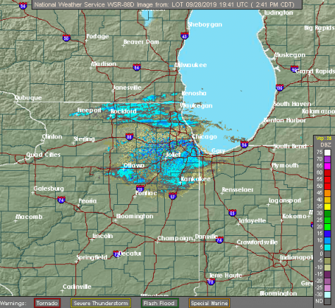 Torrential rains spark flash flooding in northern Illinois