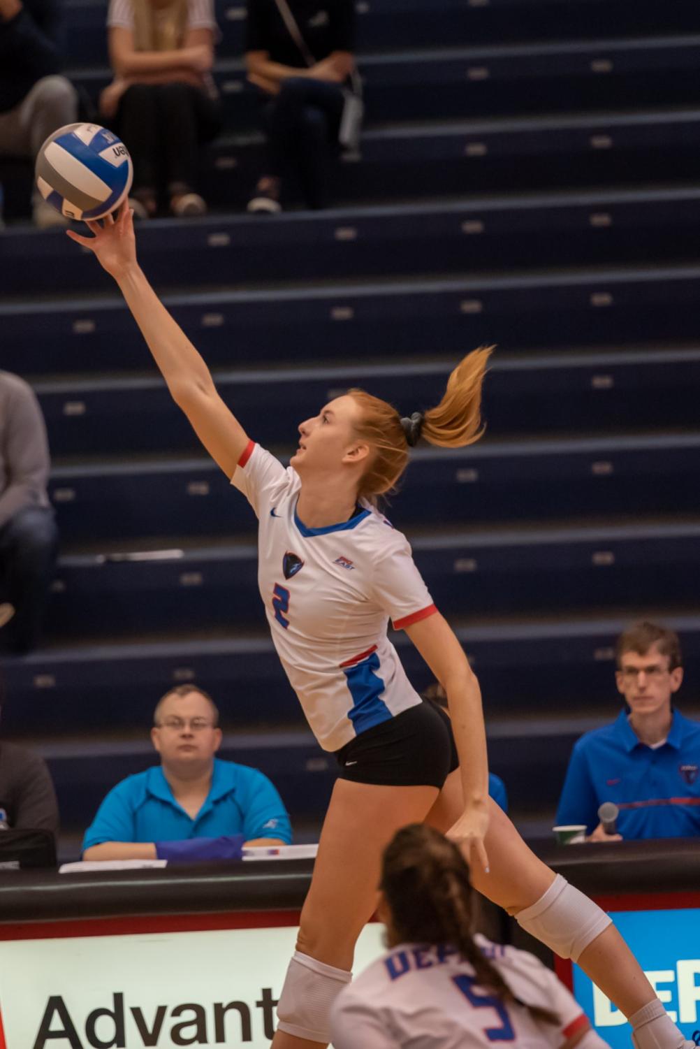 DePaul+volleyball+falls+to+Xavier+to+open+up+Big+East+play