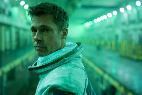 Brad Pitt, who plays Roy McBride, leads the audience on a self-reflective journey.