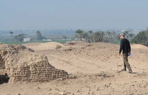 DePaul professor preserves archaeological artifacts from Egypt
