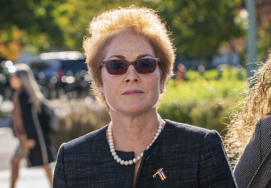 Former U.S. ambassador to Ukraine Marie Yovanovitch, arrives Capitol Hill, Oct. 11, 2019.