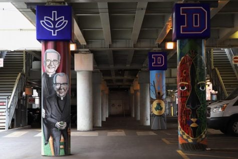 New murals under the Fullerton ‘L’ stop examine DePaul’s history