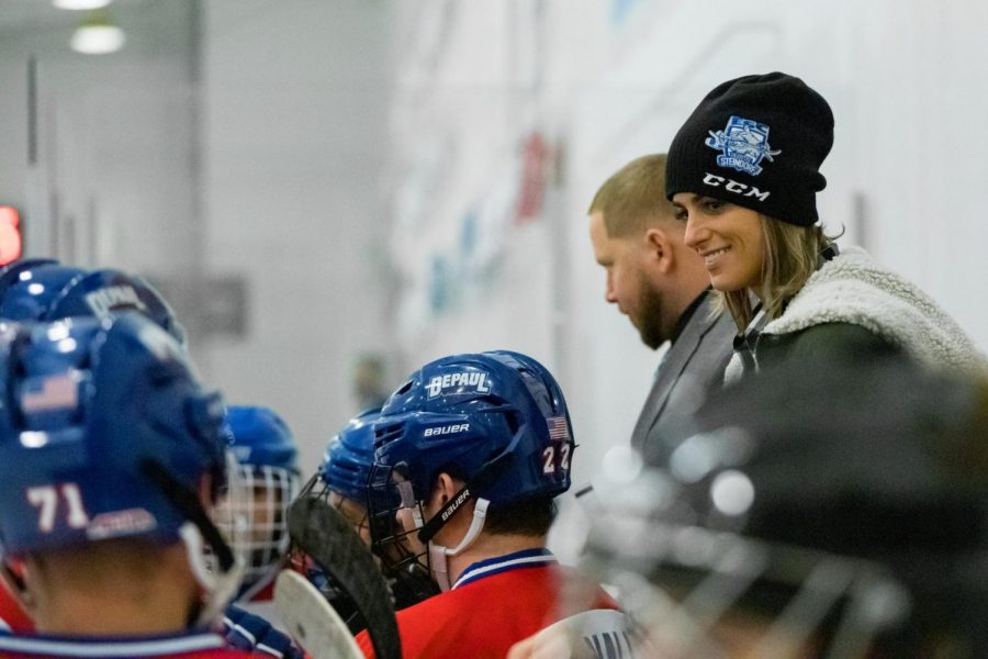 DePauls inspirational hockey coach leads throughout Chicago