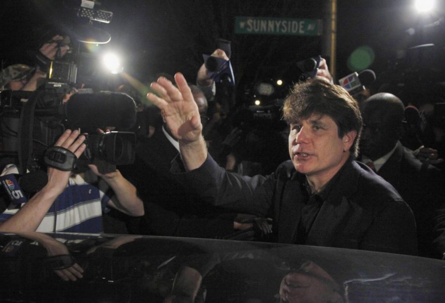 In this March 15, 2012 file photo, former Democratic Illinois Gov. Rod Blagojevich departs his Chicago home for Littleton, Colo., to begin his 14-year prison sentence on corruption charges. Blagojevich, authored, a column appearing on the conservative website Newsmax Jan. 1, 2020, arguing that Democrats in the U.S. House of Representatives would have tried to impeach former President Abraham Lincoln.