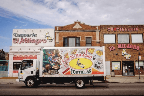 La taqueria y tortilleria El Milagro.