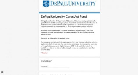 Some DePaul students voice concerns over CARES Act grant application