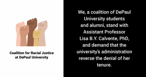 Coalition for Racial Justice forms in light of Calvente tenure denial