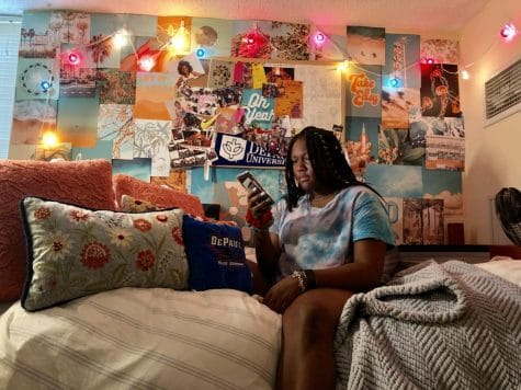 FILE — Sophomore Amber Gray moved from her hometown in Texas to live on campus at DePaul for her freshman year. As of Tuesday, June 30, at 4:30 p.m., the state of Texas is reporting 6,975 new cases, bringing the total case count to 159,986, which makes some students from the state reluctant to travel in order to move back on campus.