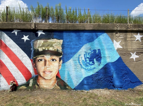 After the national outrage following the disappearance and death of U.S. soldier Vanessa Guillen, artist Milton Coronado commemorates her memory with a mural in Pilsen. 