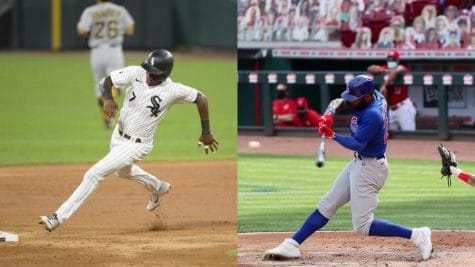 Jason Heyward de los Cachorros de Chicago(derecha) bateando contra los Rojos de Cincinnati. Los White Sox(izquierda) anotaron 4-0 contra los Piratas de Pittsburgh el martes 25 de agosto de 2020.
@theoriginalves @cubs | Instagram