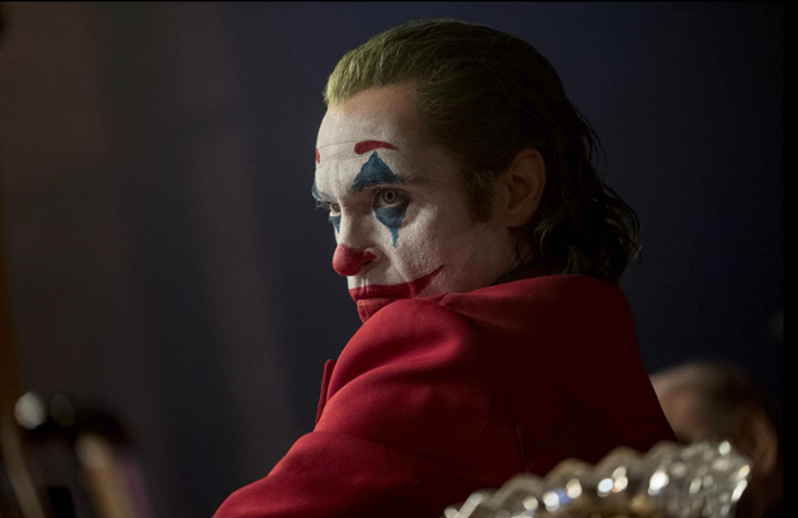 Still of Joaquin Phoenix in Joker.